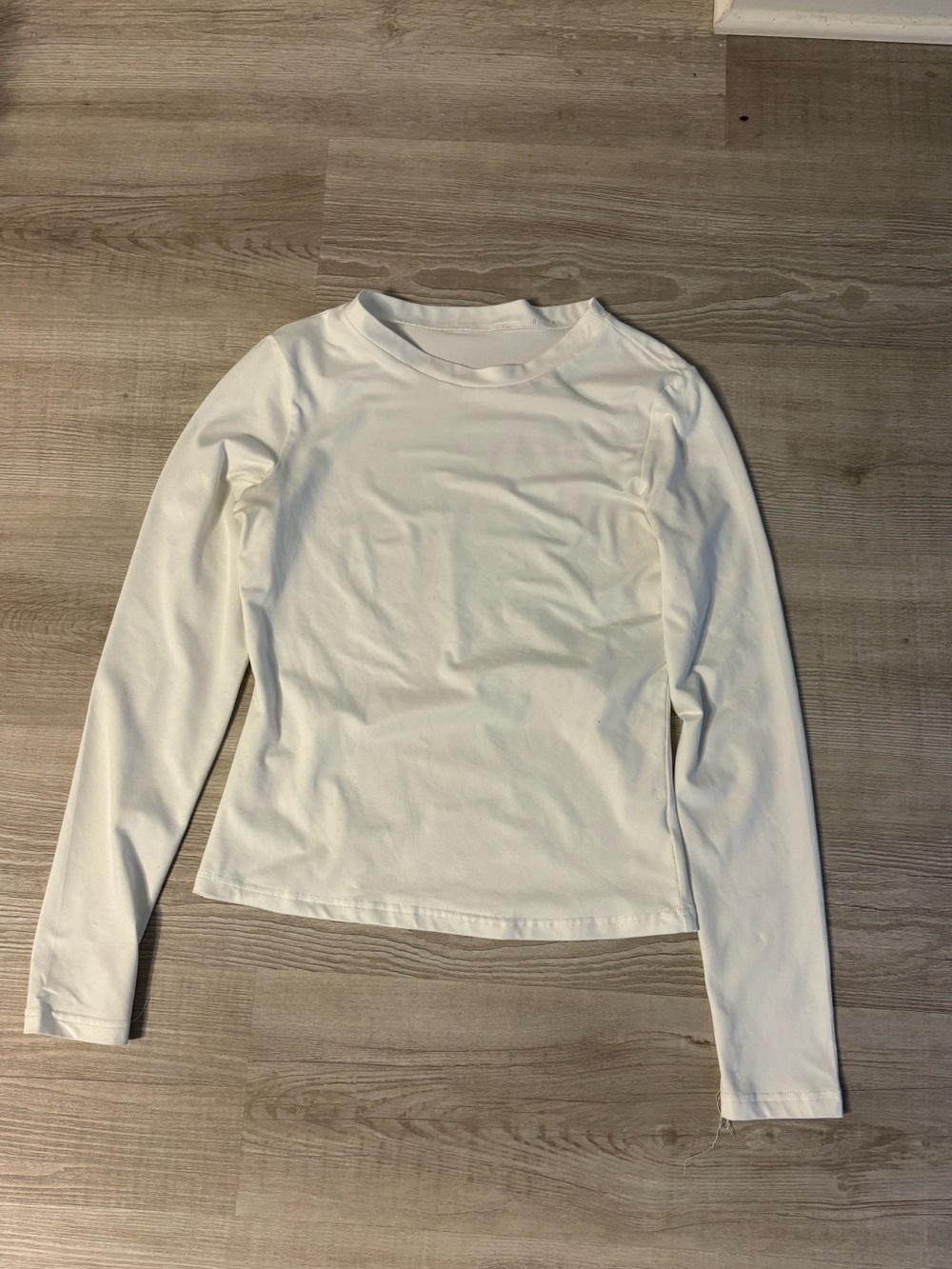 White Long Sleeve Top